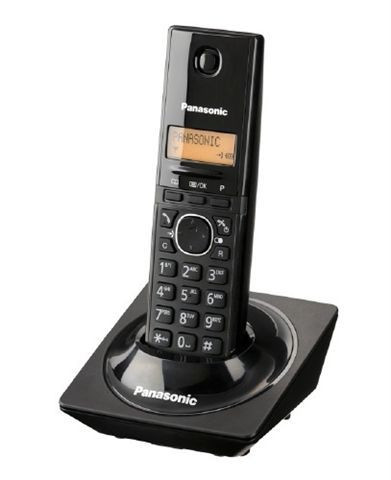 Panasonic KX-TG1711FXB telefon crni - Img 1