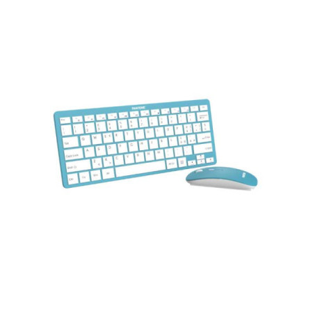 Pantone IT collection bežična tastatura sa mišem u svetlo plava ( PT-KB09G1 )