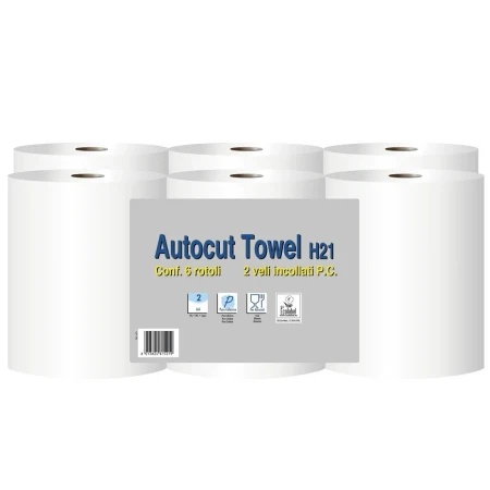 Paperblu Autocut papirni ubrus 130m 2sl (6 rolni) ( RI8M150/21 )