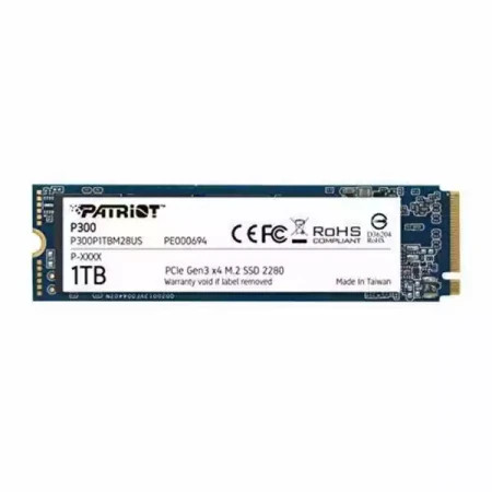 Patriot SSD M.2 NVMe 1TB P300 2100MBs1650MBs P300P1TBM28