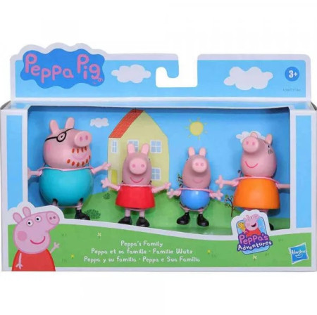 Peppa pig family set ( F2171 )