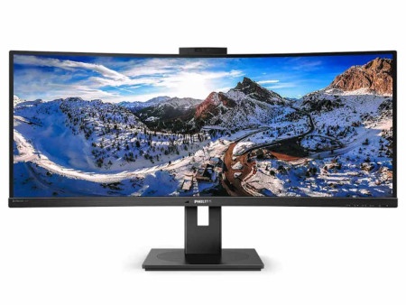 Philips 346p1crh/00 34"/va,zakrivljen,21:9/3440x1440/100hz/4ms gtg/hdmi,dp,usb,lan/kamera monitor ( 346P1CRH/00 )