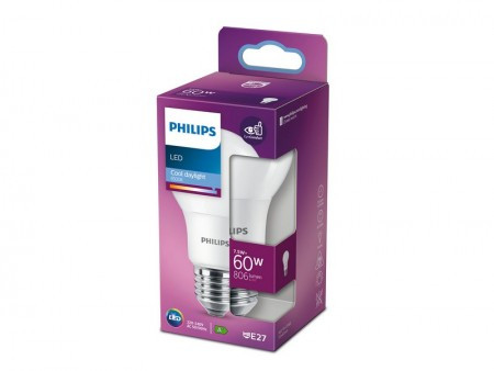Philips led 7,5W (60W) A60 E27 CDL 6500K FR ND 1PF/10 (PS745 )
