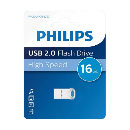 Philips Usb flash memorija 2.0 16gb single port (flp fm20ua016s/93) ( FM808 )