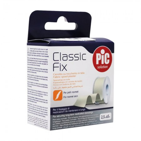 Pic classic fix flaster kalem platno beo 5mx2,5cm ( A030022 ) - Img 1