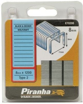 Piranha X70208 Klamerice BD 8mm X 1200 - Img 1