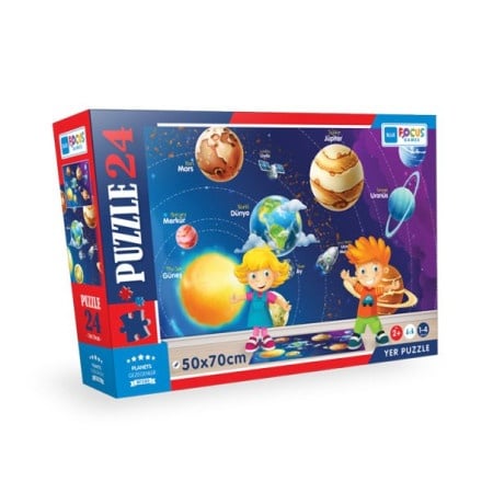 Podne puzzle 24 pcs planets bf380 ( 108/23807 )