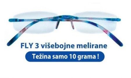 Prontoleggo naočare za čitanje sa dioptrijom Fly 3 višebojne +3,50