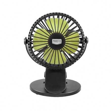 PROSTO punjivi mini ventilator sa štipaljkom ( MF9040LI/BK )