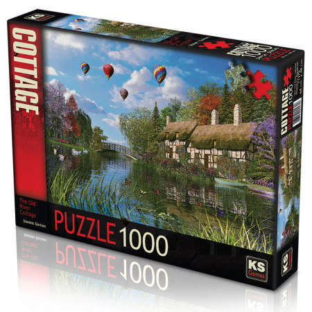 Puzzle 1000 delova stara koliba ( 32521 )