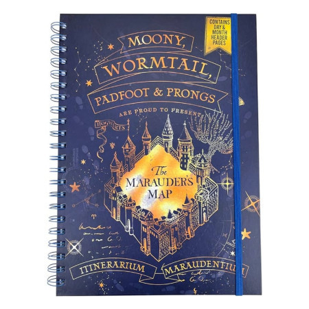 Pyramid International Harry Potter (Marauders Map) A4 Wiro Notebook ( 056124 ) - Img 1