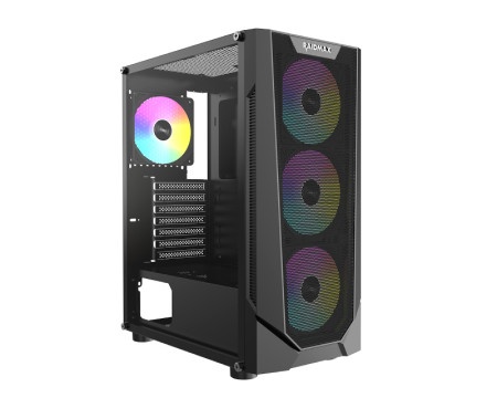 Raidmax Kućište VECTOR V155 CASE RX (BLACK) + 675XTB (OEM) PSU (V155TBS w/PSU)