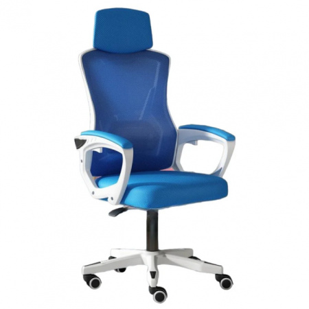 Rapture ergonomicna stolica belo - plava (YT-818)