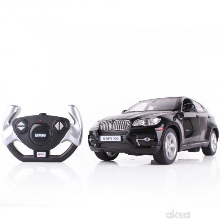 Rastar RC automobil BMW X6 1:14-crn,crv ( A013528 )