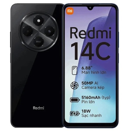 Redmi 14C EU 4+128 Midnight Black