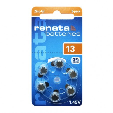 Renata baterija za slušni aparat ( Renata-ZA13/BP6 ) - Img 1