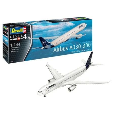 Revell maketa airbus a330-300 lufthansa new livery ( RV03816 ) -1