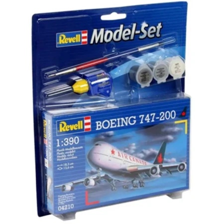 Revell maketa model set boeing 747-200 ( RV64210/5006 )