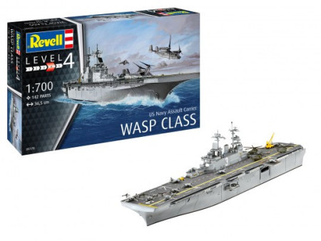 Revell maketa us navy assault carrier wasp class ( RV05178 )