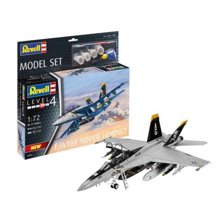 Revell model set f/a-18f super hornet ( RV63834 )