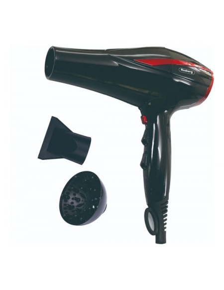 Rosberg r51100 fen za kosu sa difuzorom-od 2200w crno-crveni ( 006874 )