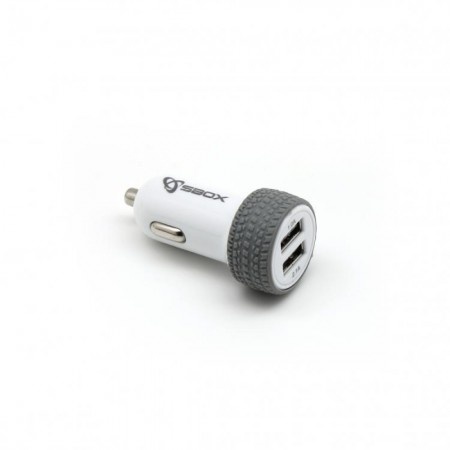 S BOX CC - 31 White Car USB Charger