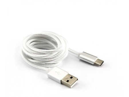 S-BOX kabli USB A / type C fruity 1 5 m white