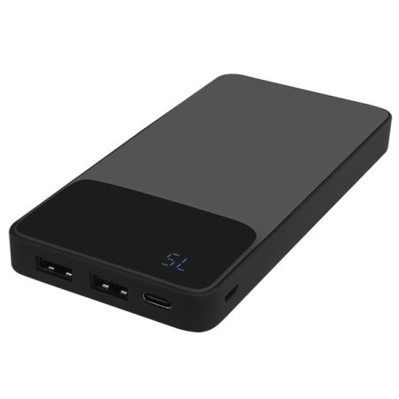 S-link G107 10000mAh LCD/10W/crni Powerbank