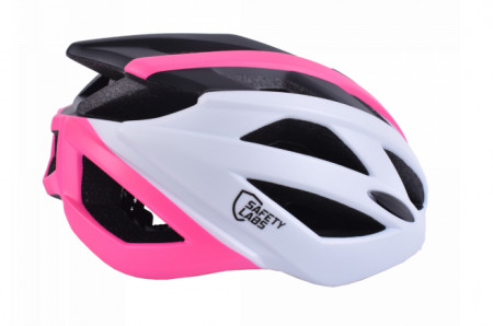 Safety labs kaciga-xeno vel. s mat pink-bela ( 182416-s )