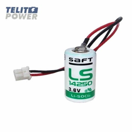 Saft LS14250 Baterija Litijum 1/2AA 3.6V 1200mAh za PLC DVP-SX ( P-2364 )