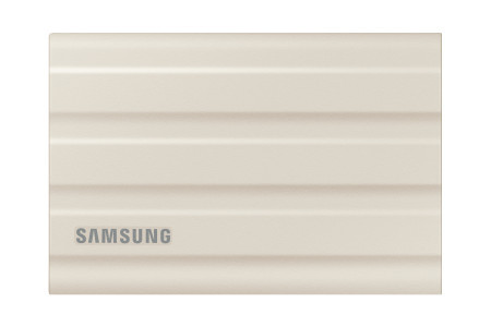 Samsung portable SSD 1TB, T7 SHIELD, USB 3.2 Gen.2, Rugged, Beige ( MU-PE1T0K/EU )