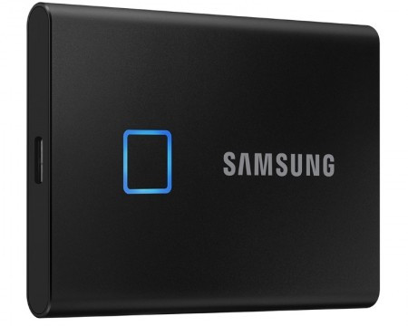 Samsung Portable T7 Touch 500GB crni eksterni SSD MU-PC500K - Img 1