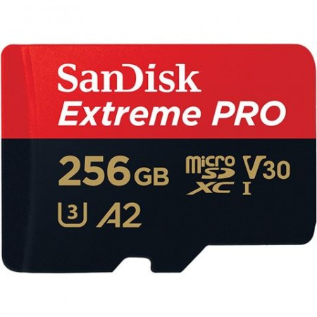 Sandisk MicroSd 256GB Extreme Pro + ad. SDSQXCZ-256G-GN6MA ( 0705013 ) - Img 1