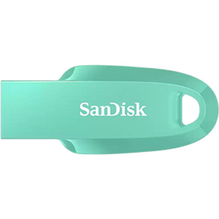 SanDisk ultra curve USB 3.2 flash drive 64GB, green