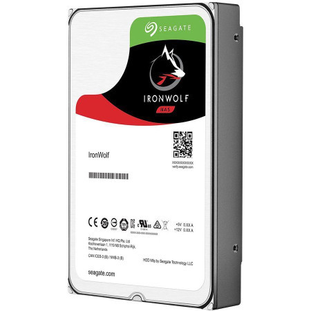 Seagate HDD desktop Ironwolf guardian NAS (3.5"12TBSATA rmp 7200) ( ST12000VN0008 )