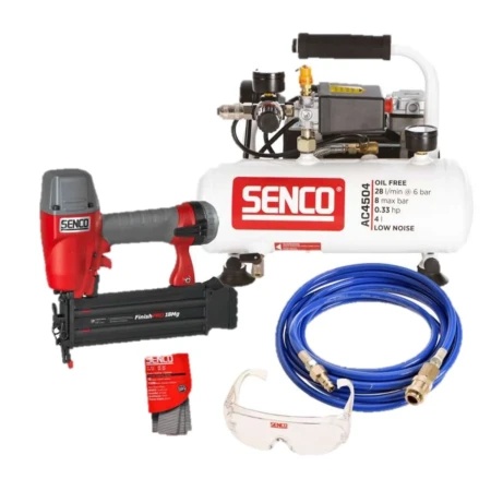 Senco AFN0024KIT set kompresor 4l + FinishPro18Mg pneumatski pištolj za eksere, 16-50mm ( SENCO AFN0024KI )-1