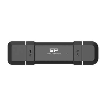 SiliconPower portable stick-type SSD 500GB, DS72, black ( SP500GBUC3S72V1K )