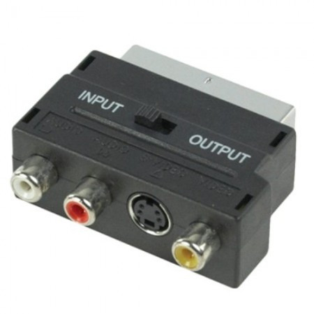 Skart adapter na 3RCA sa prekidačem In/Out S3 ( 0SA001 )