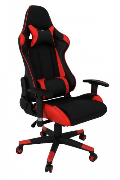 Stolica za gejmere - Ultra Gamer (crveno - crna) - Img 1