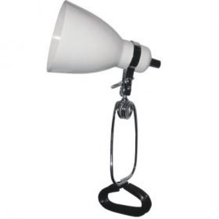 Stona lampa sa fleksibilnim postoljem,e27 , bela ( EL7955 bela ) - Img 1
