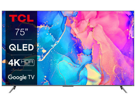 TCL 75C635/QLED/75"/4K HDR/60Hz/GoogleTV/crna televizor ( 75C635 )