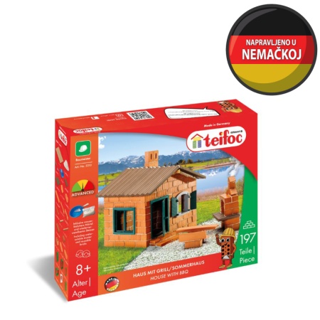 Teifoc Kreativni set Graditelj Kuća sa roštiljem ( SW11487 )