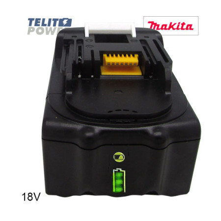 TelitPower 18V 6000mAh LiIon - baterija za ručni alat Makita BL1860 sa indikatorom ( P-4076 ) - Img 1