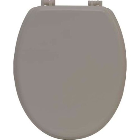 Tendance wc daska mdf sa plasticnim okovima 37,5x46cm mdf sivo smedja ( 4101165 )