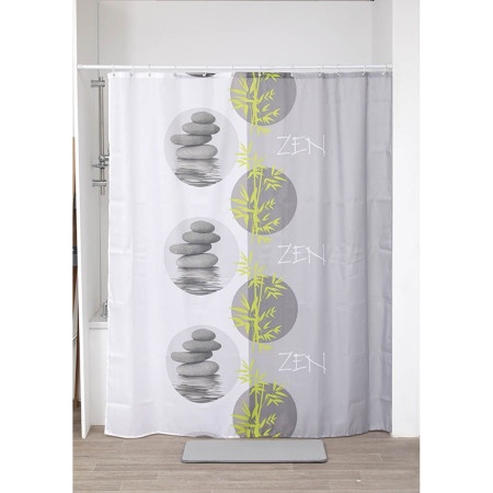 Tendance zavesa za kadu + 12 pp kukica 180x200 cm poliester palaos ( 1205667 )