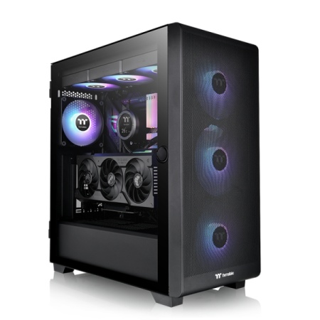 Thermaltake CA-1Y6-00M1WN-00 S250 TG ARGB Black Kuciste