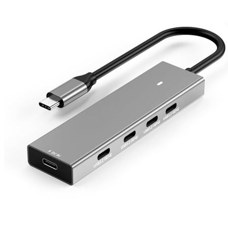 Tip C hub + 4x usb3.2 gen2 10gbs kt-hubc300 ( 11-517 )