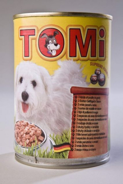 Tomi hrana za pse tri vrste živine 400g ( TM43015 )