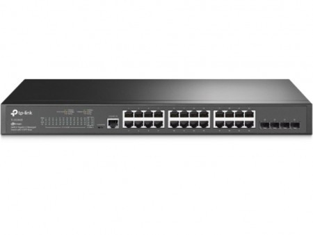 TP-Link 24-Port gigabit L2+ managed switch with 4 SFP Slots switch ( TL-SG3428 ) - Img 1