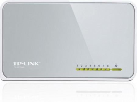 TP-Link lan switch TL-SF1008D, 10/100 Mbps 8 portni